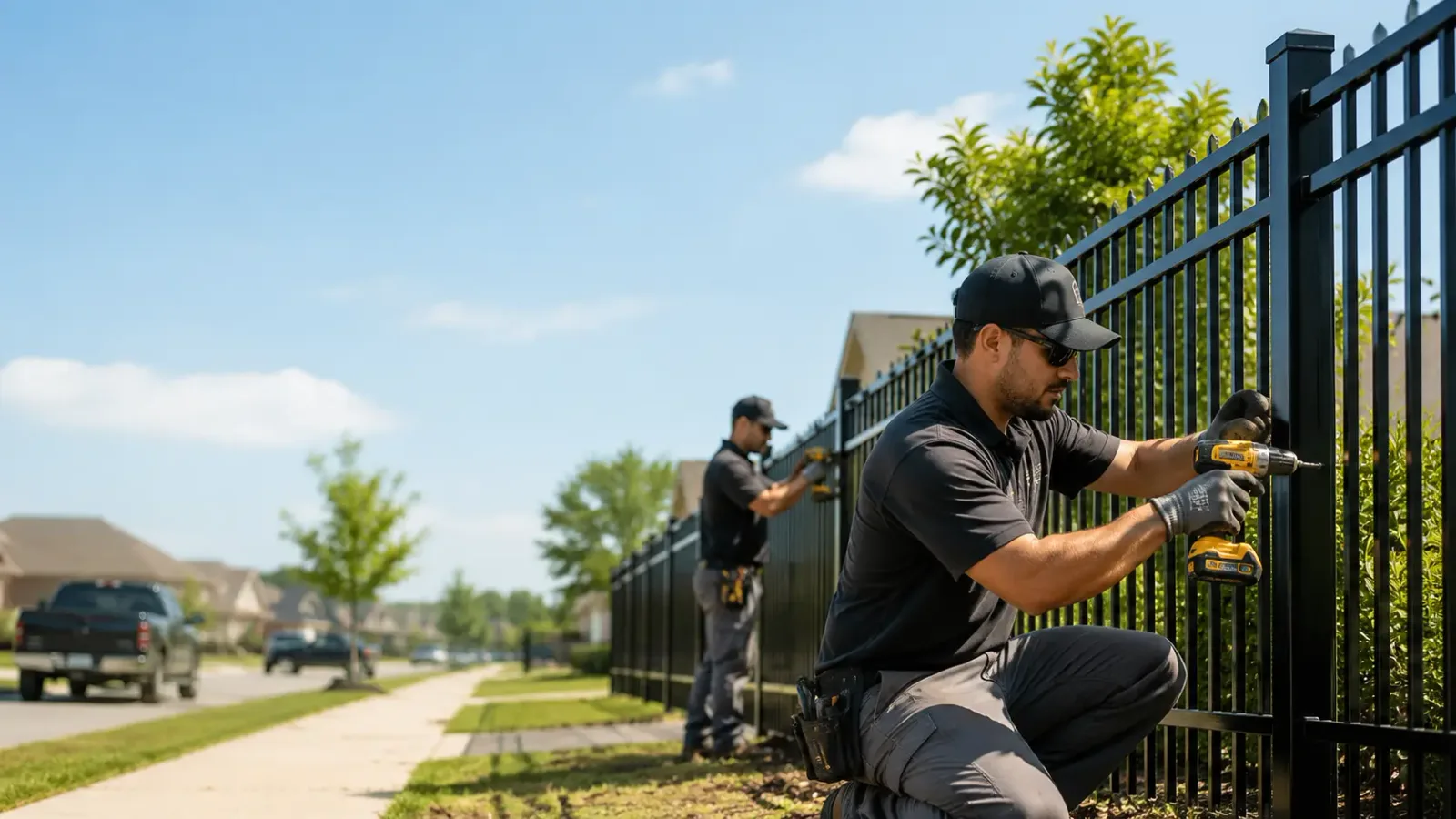 Metal Fence Installation in Ashville, AL